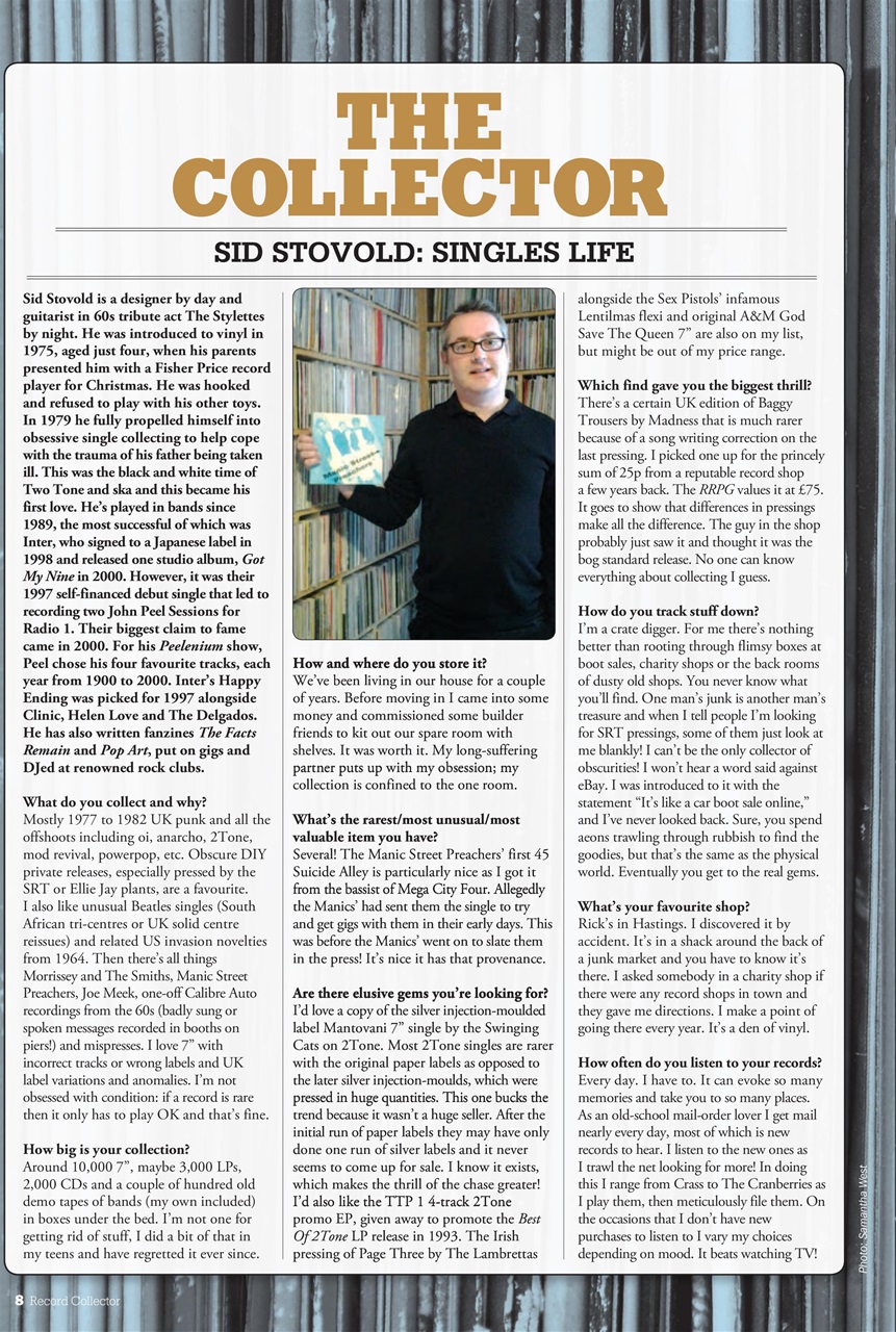 Record Collector Preview Pages