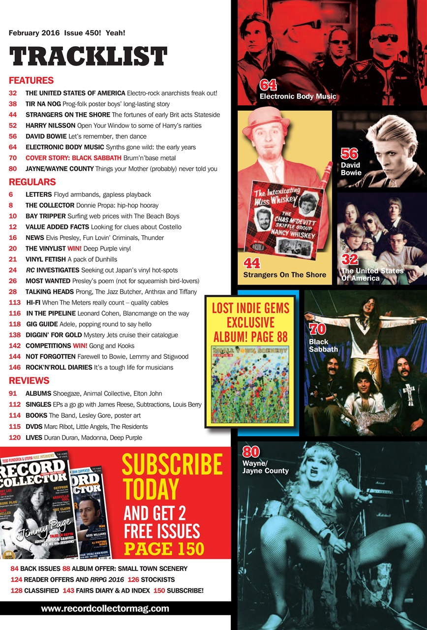 Record Collector Preview Pages