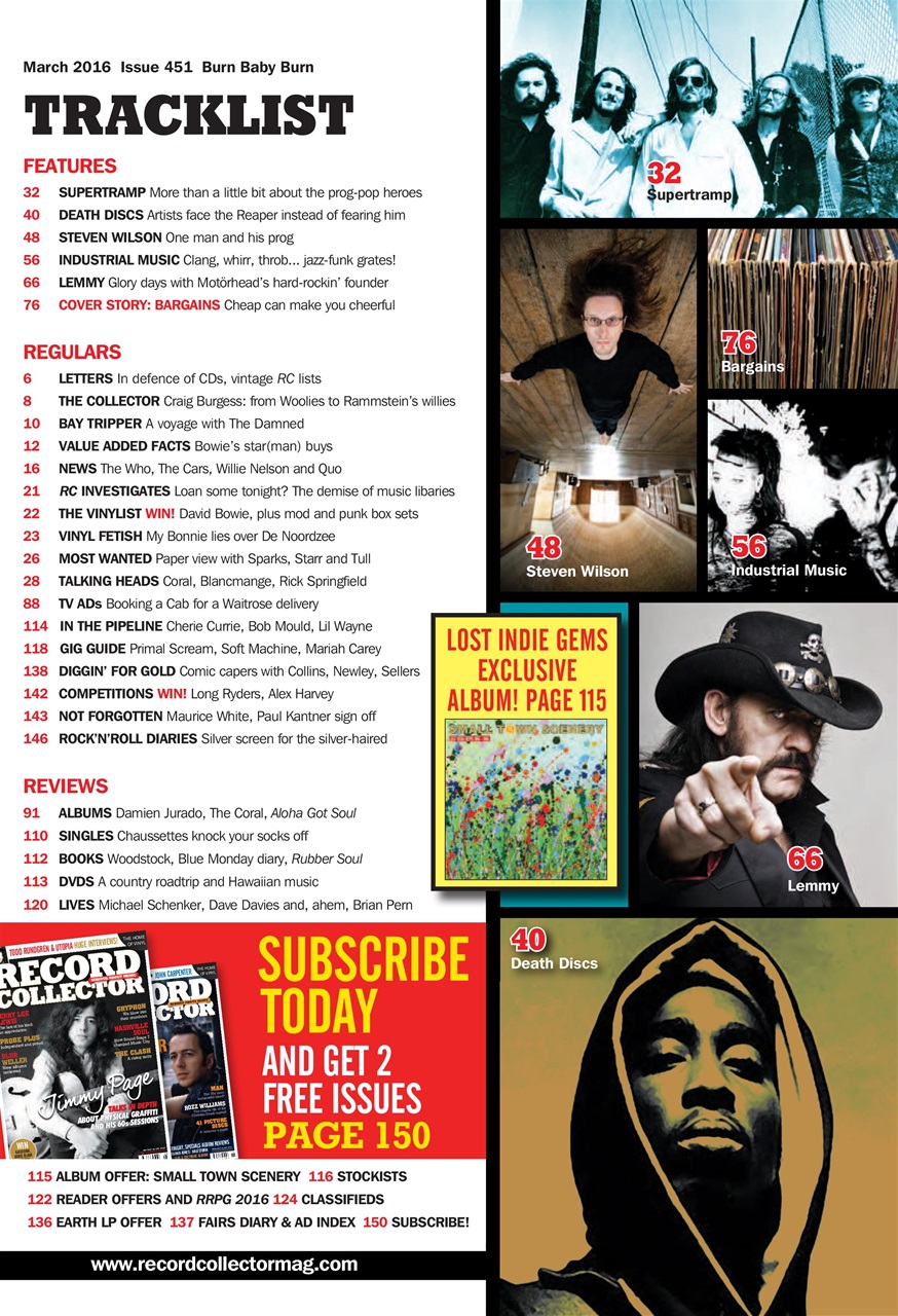 Record Collector Preview Pages