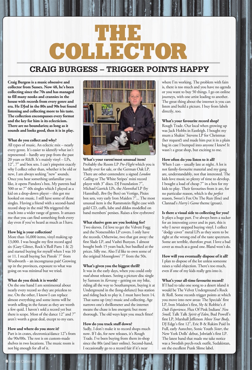 Record Collector Preview Pages