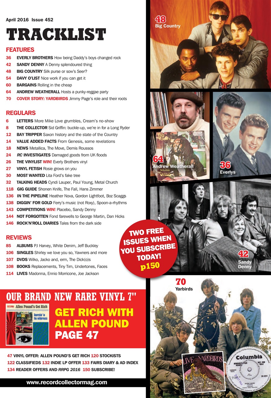 Record Collector Preview Pages