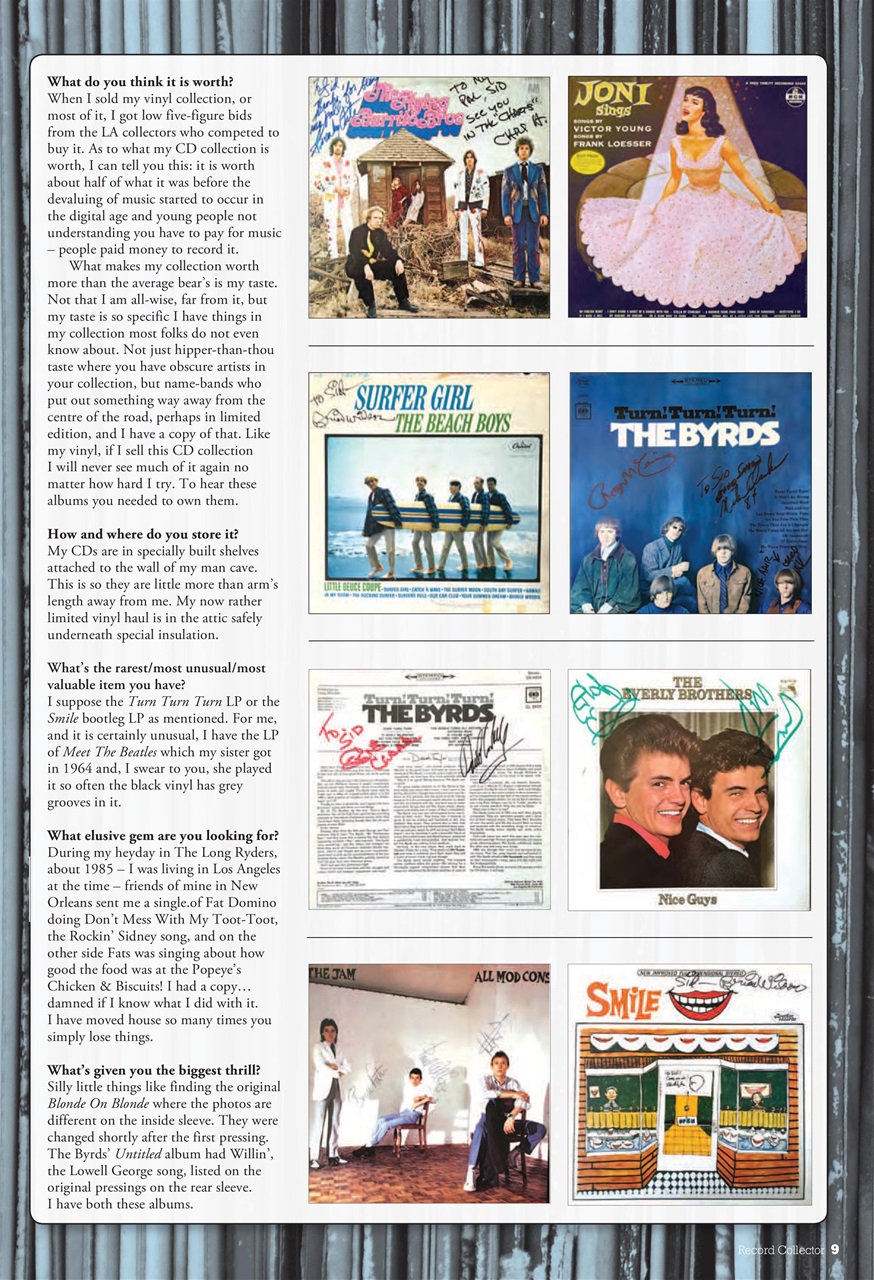 Record Collector Preview Pages
