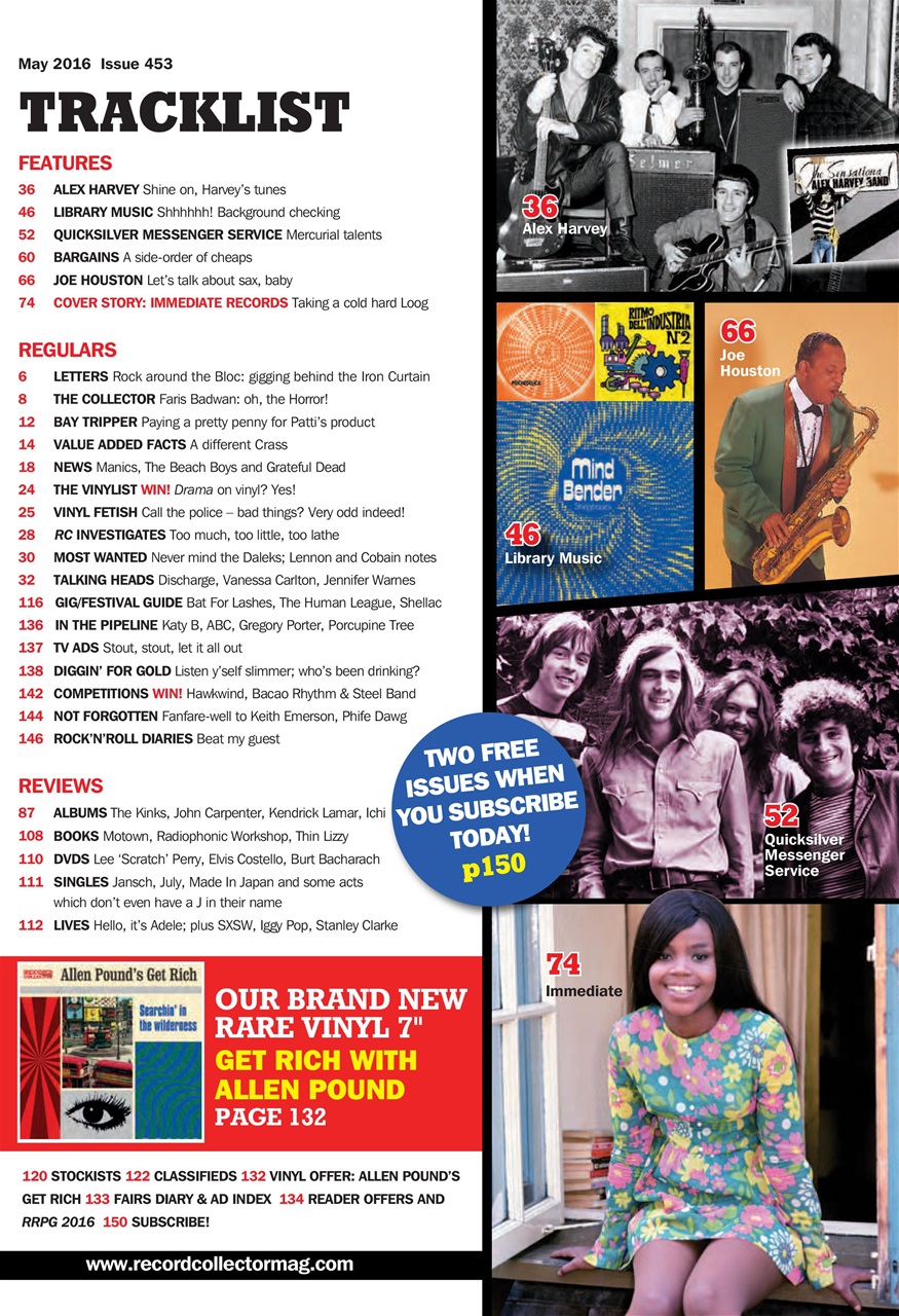 Record Collector Preview Pages