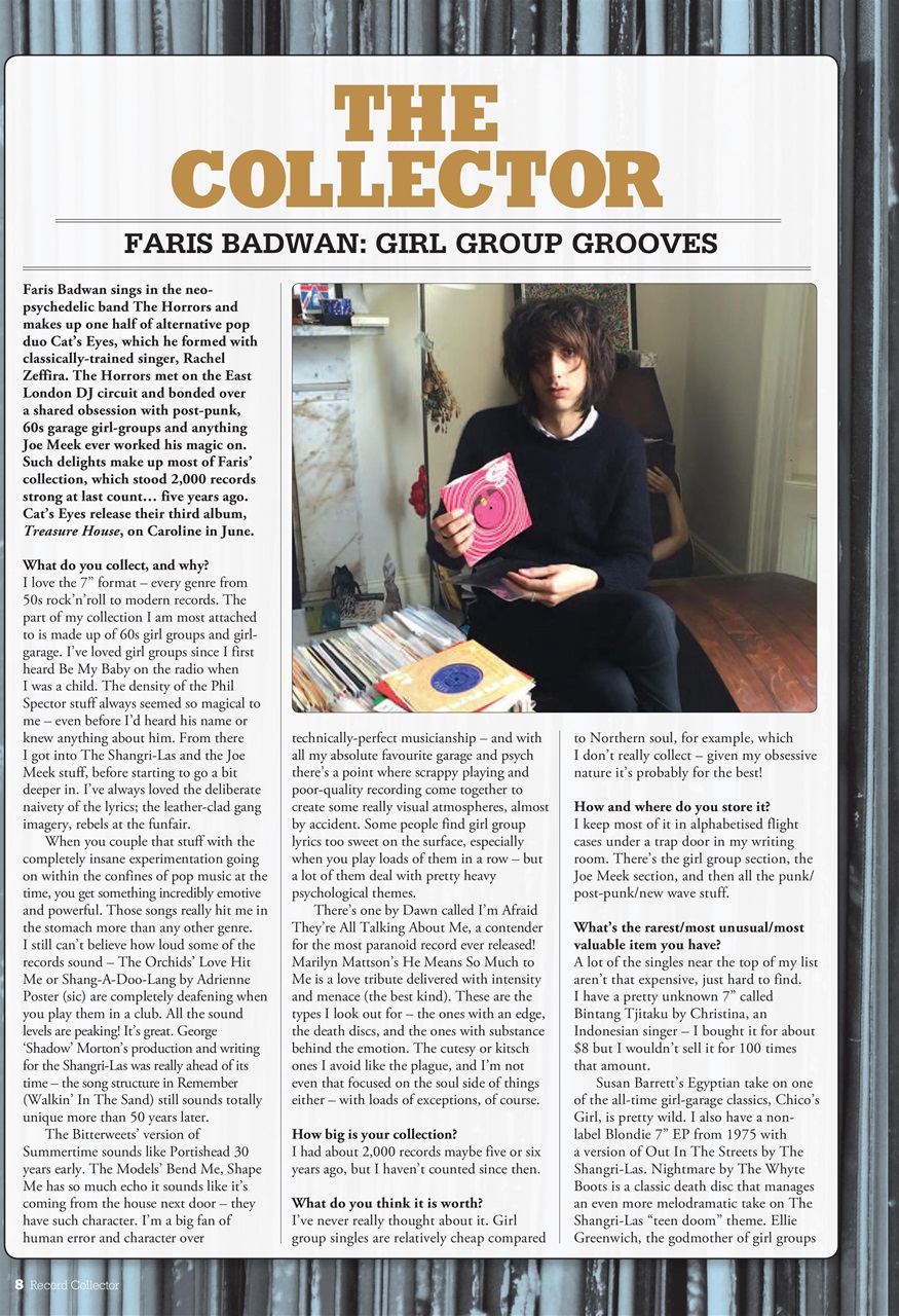 Record Collector Preview Pages
