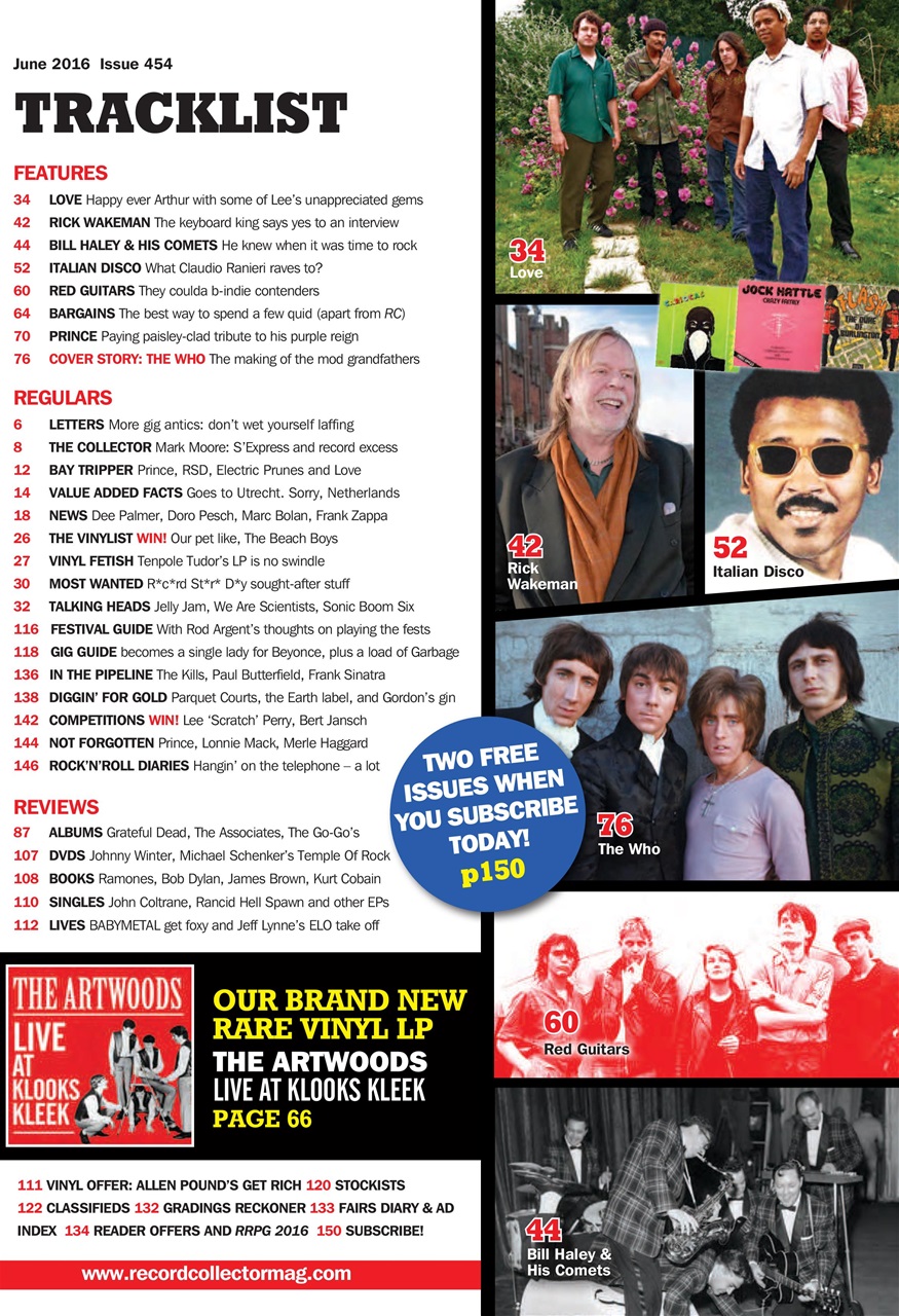 Record Collector Preview Pages