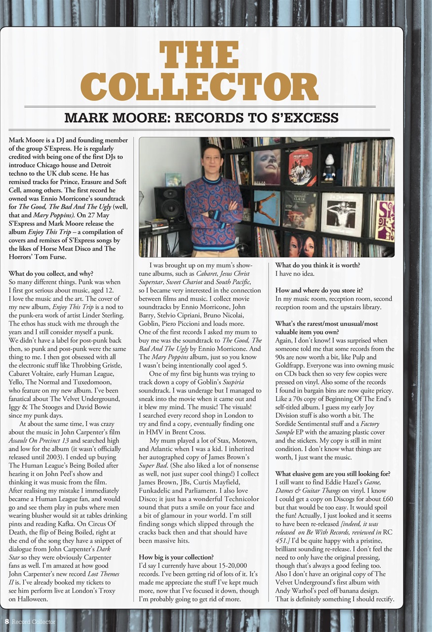 Record Collector Preview Pages