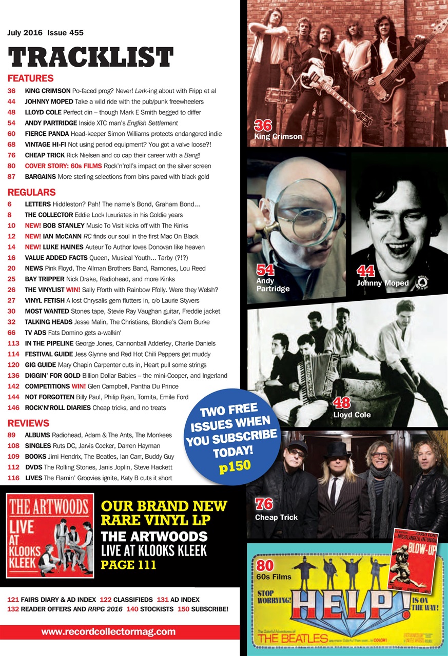 Record Collector Preview Pages