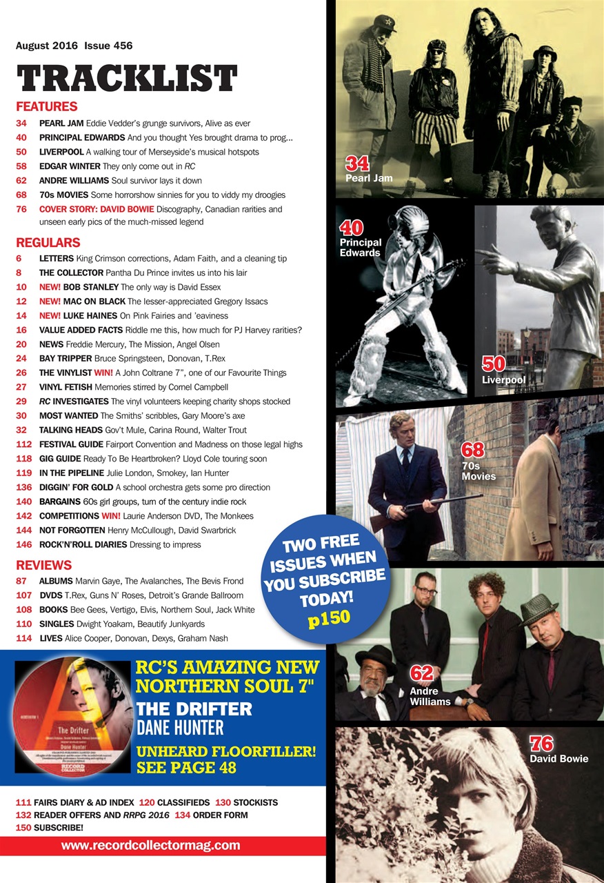 Record Collector Preview Pages