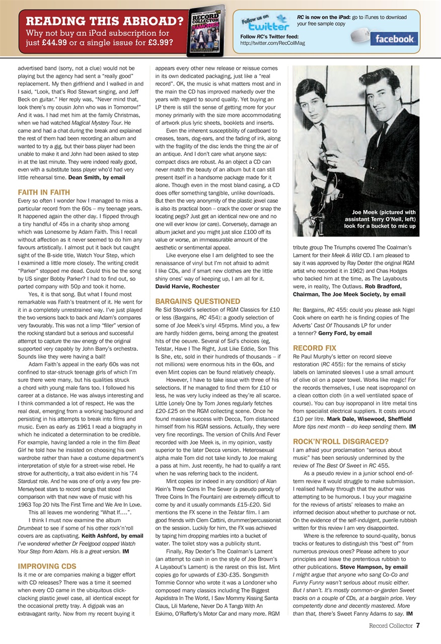 Record Collector Preview Pages