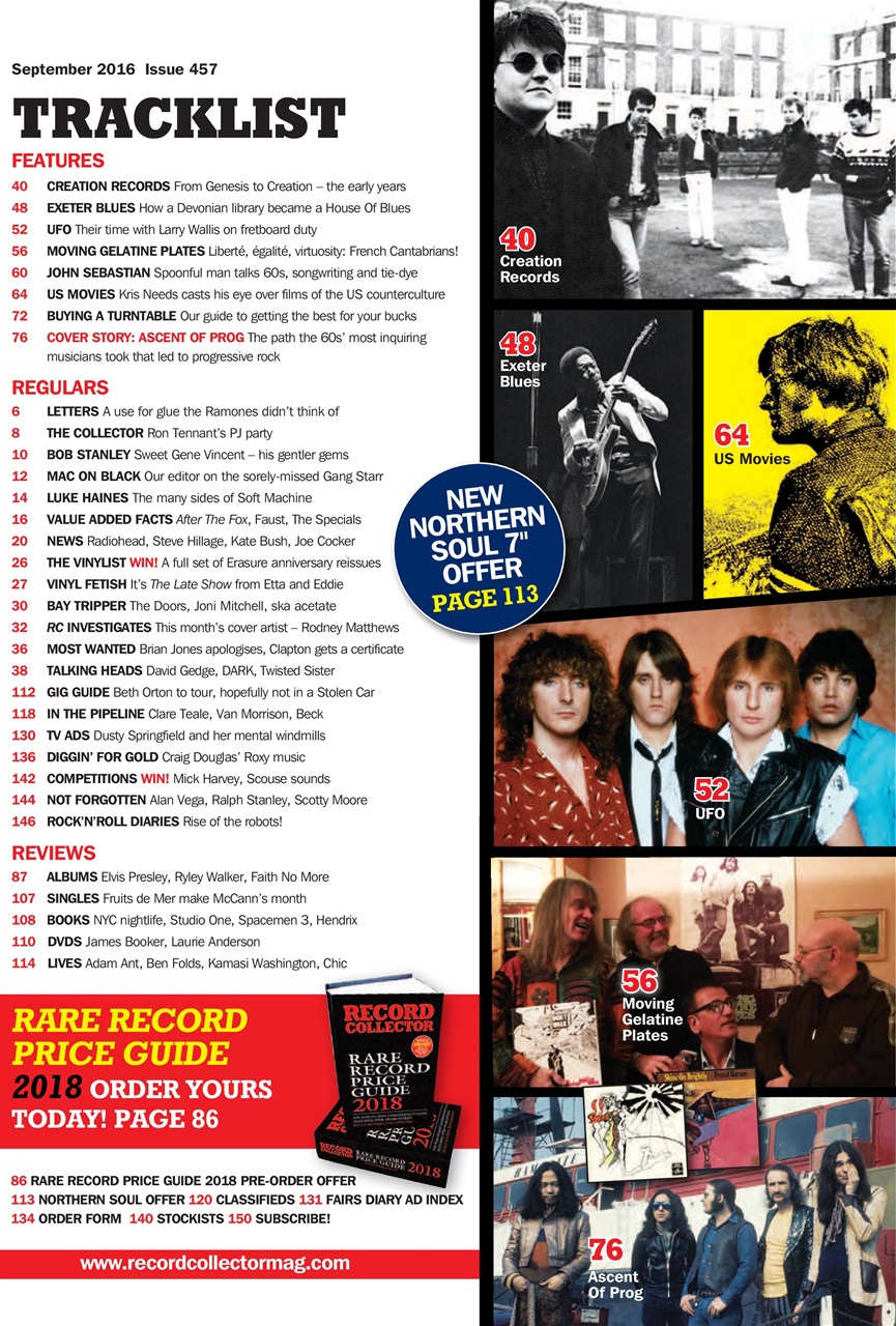 Record Collector Preview Pages