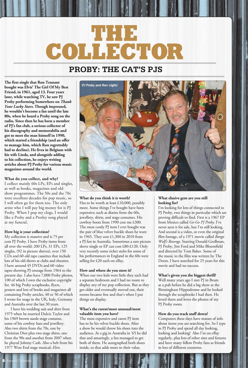 Record Collector Preview Pages