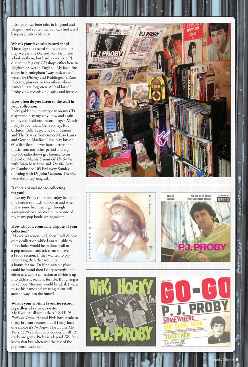 Record Collector Preview Pages