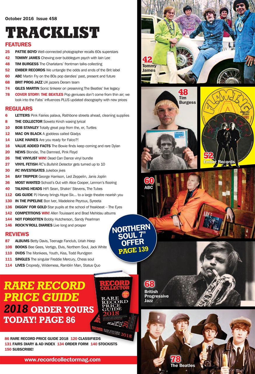 Record Collector Preview Pages