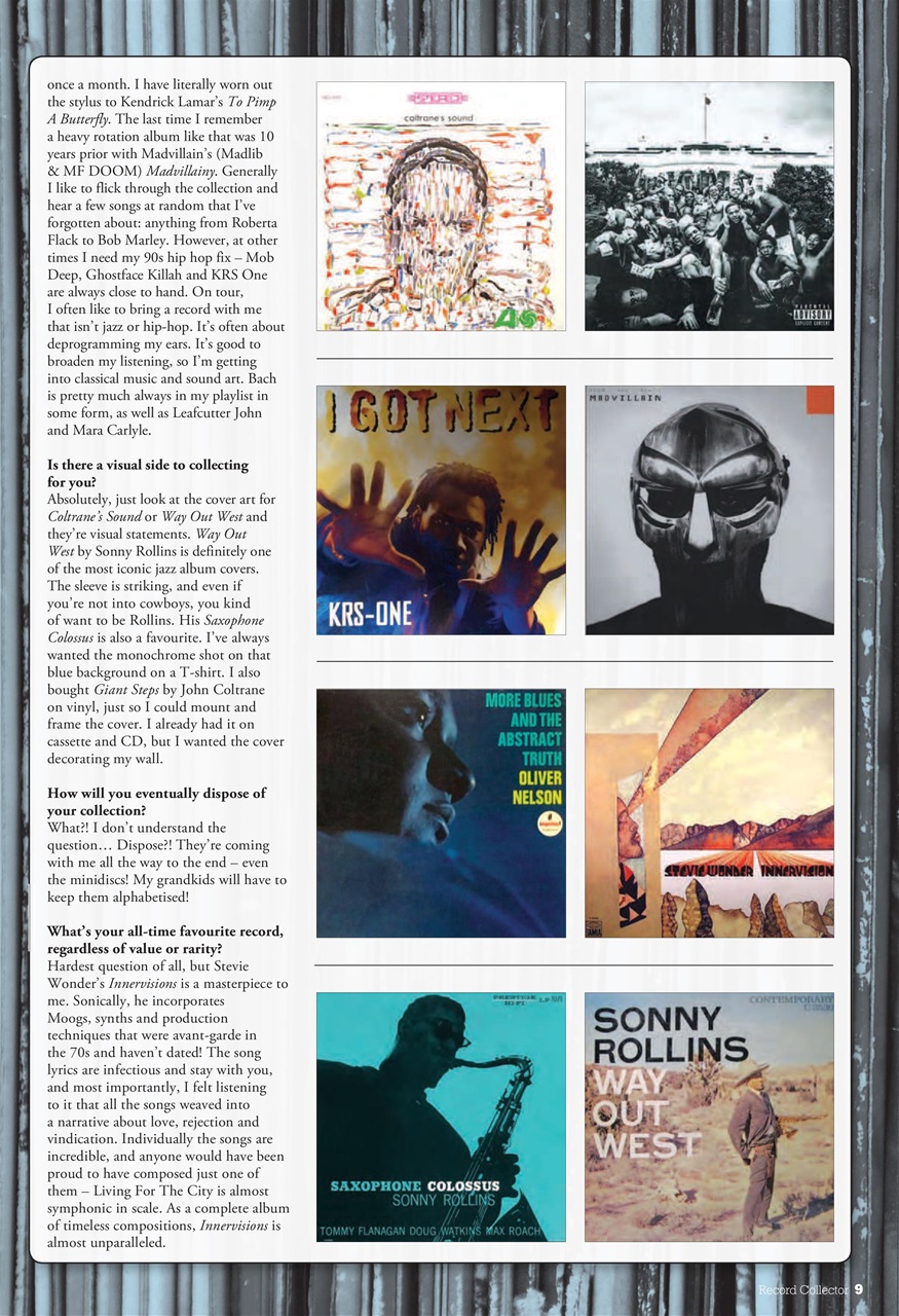 Record Collector Preview Pages