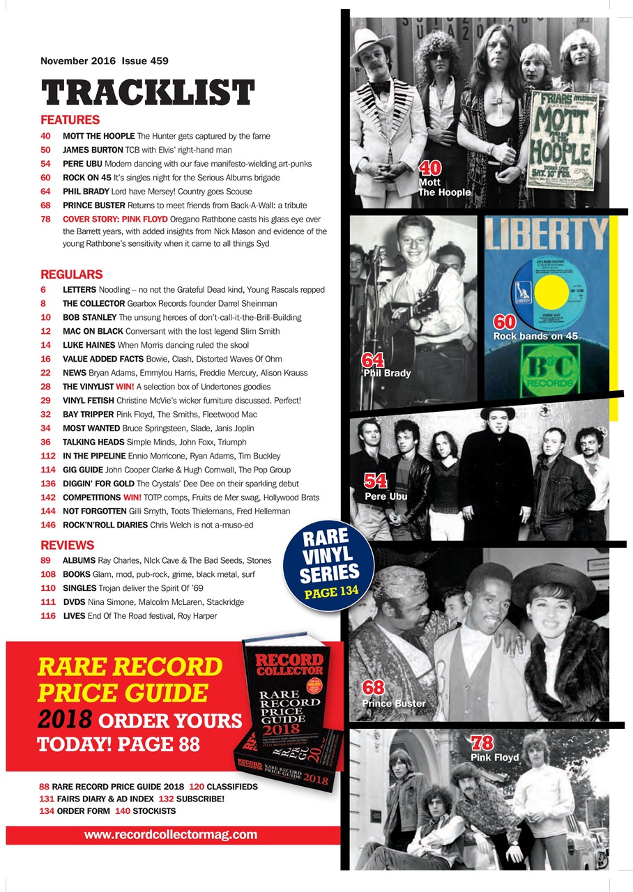 Record Collector Preview Pages