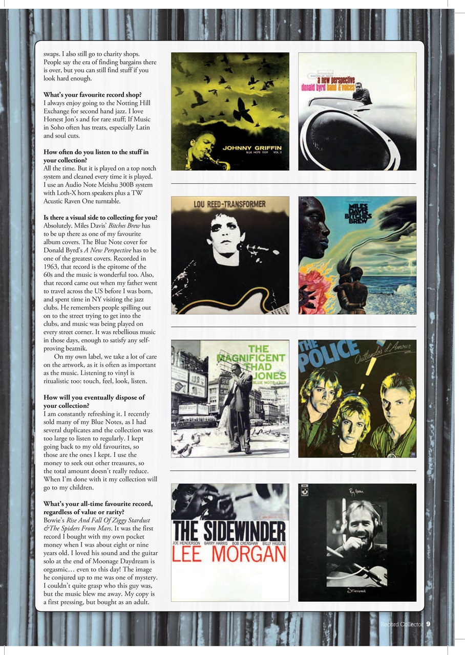 Record Collector Preview Pages