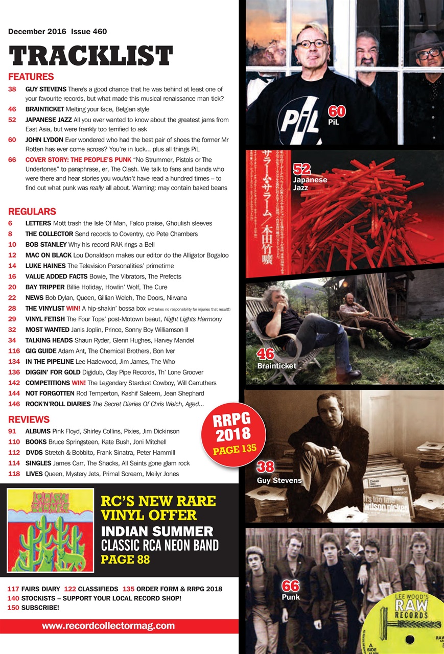 Record Collector Preview Pages