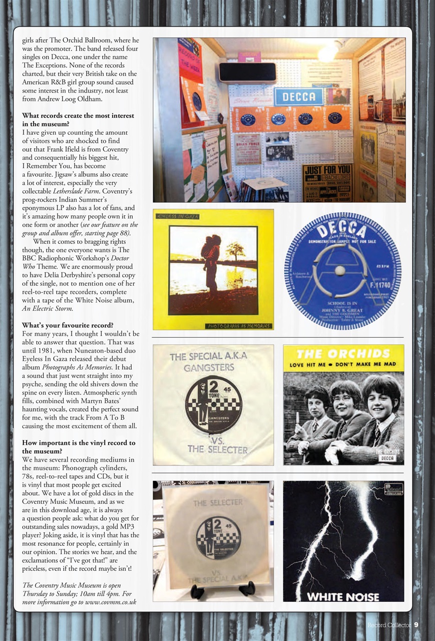 Record Collector Preview Pages