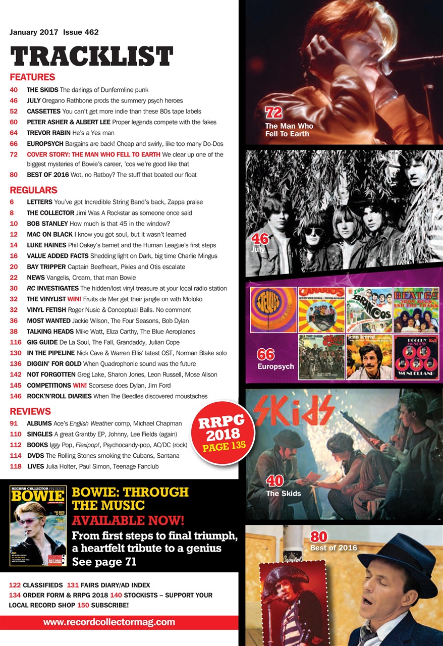 Record Collector Preview Pages