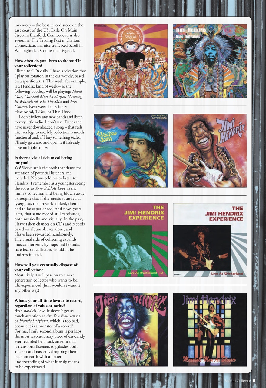 Record Collector Preview Pages