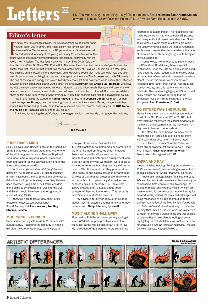 Record Collector Preview Pages