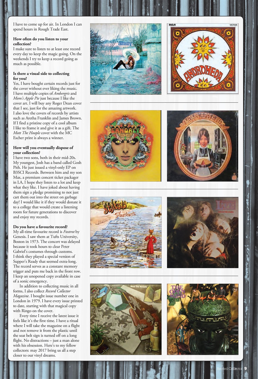 Record Collector Preview Pages