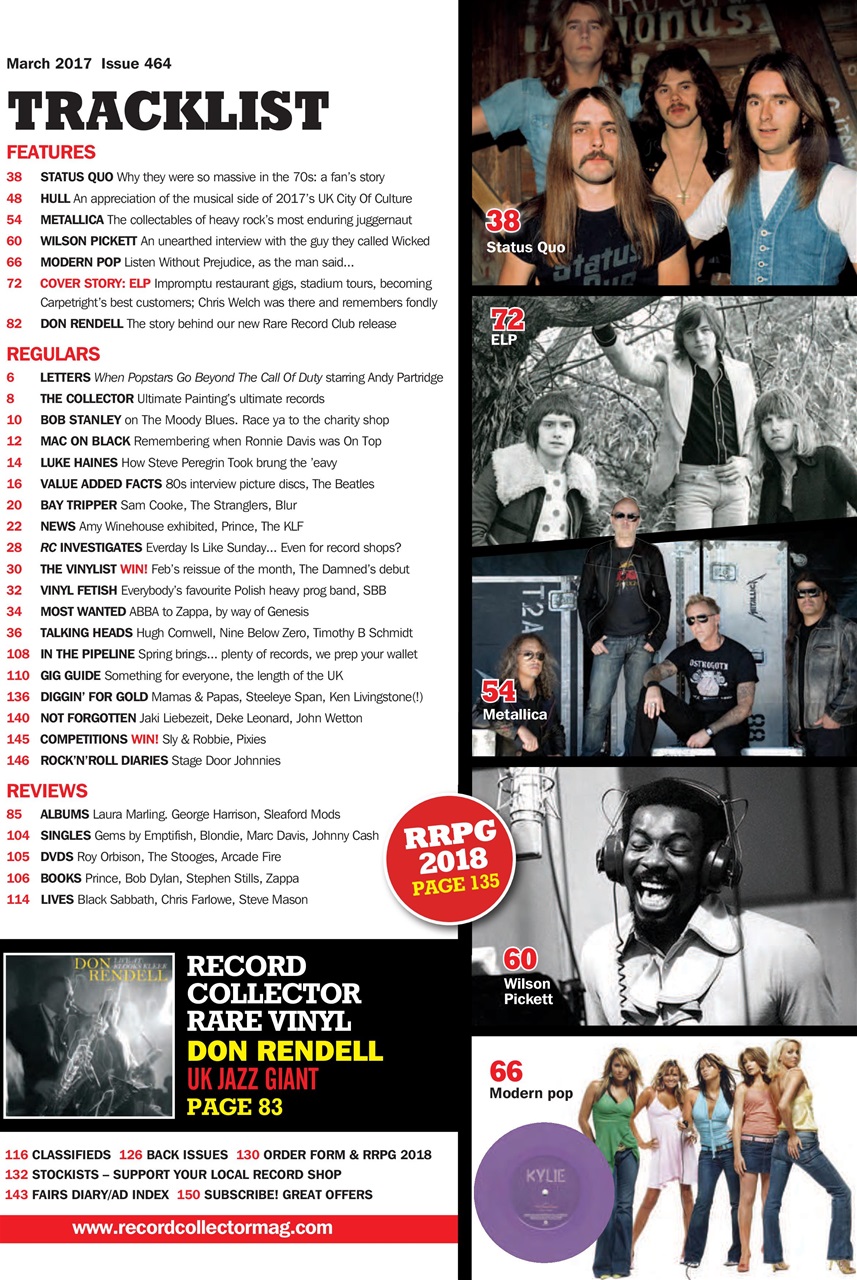 Record Collector Preview Pages