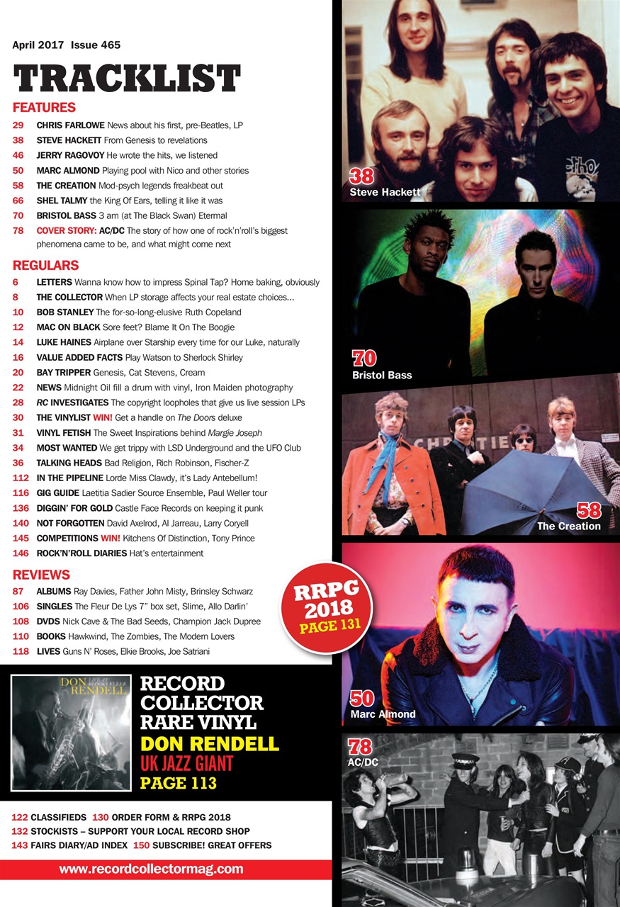 Record Collector Preview Pages