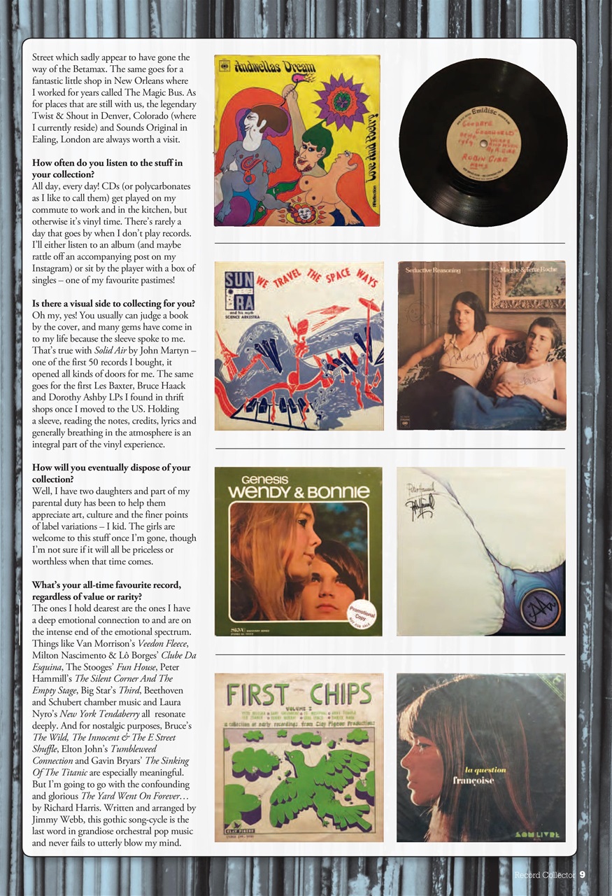 Record Collector Preview Pages
