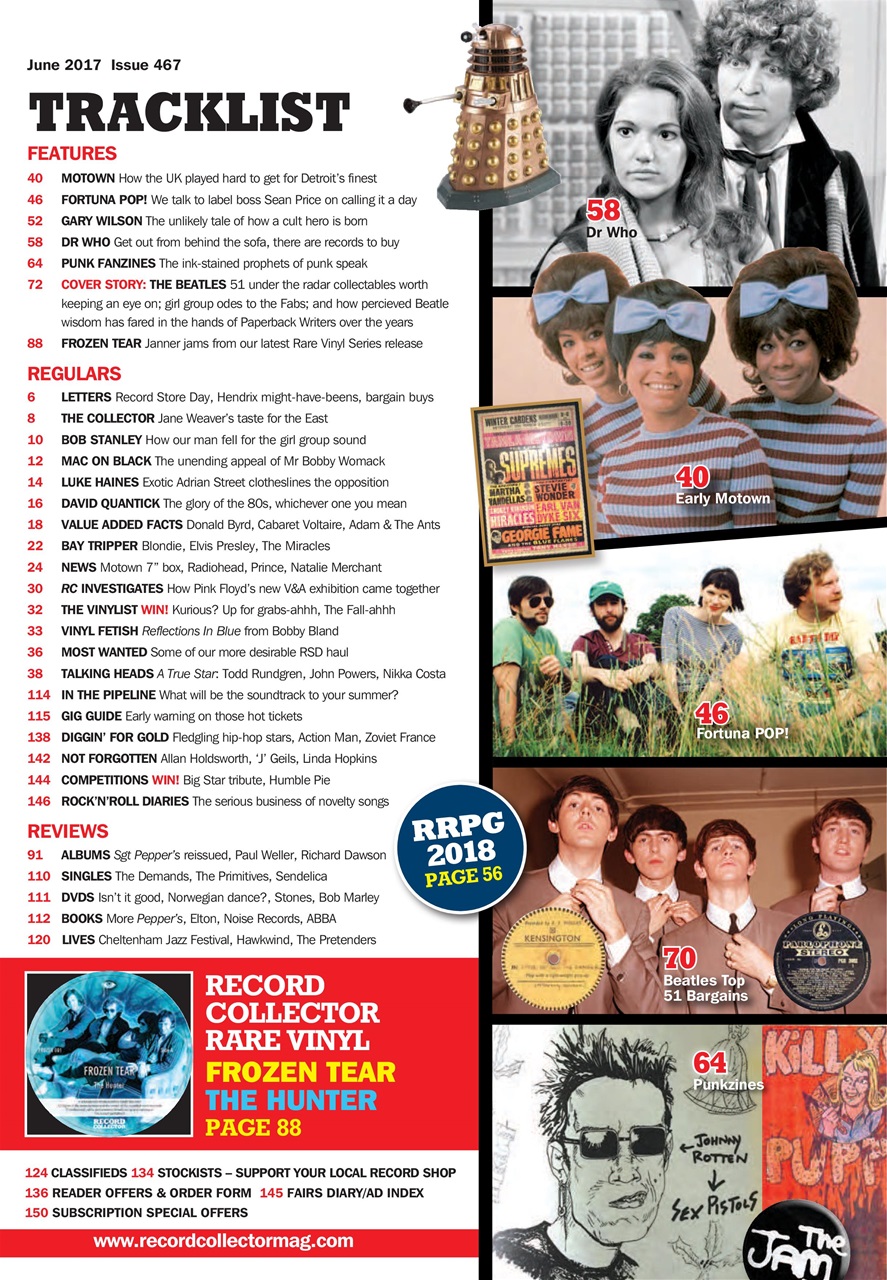 Record Collector Preview Pages