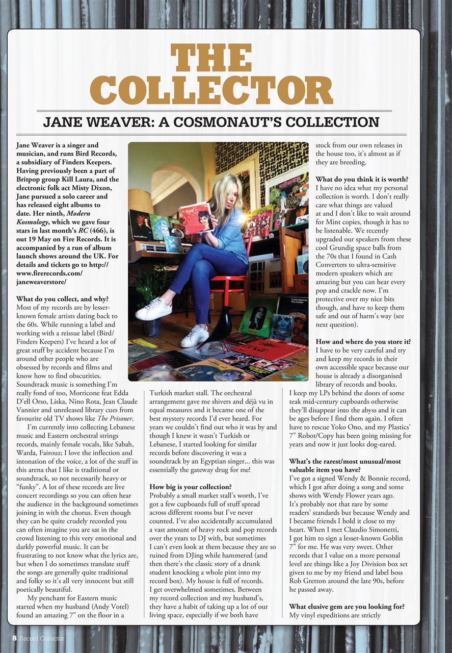 Record Collector Preview Pages