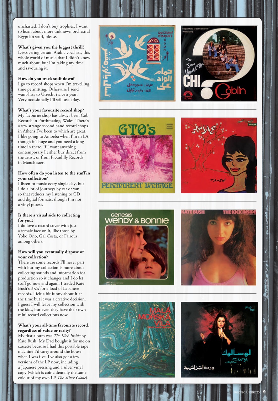Record Collector Preview Pages
