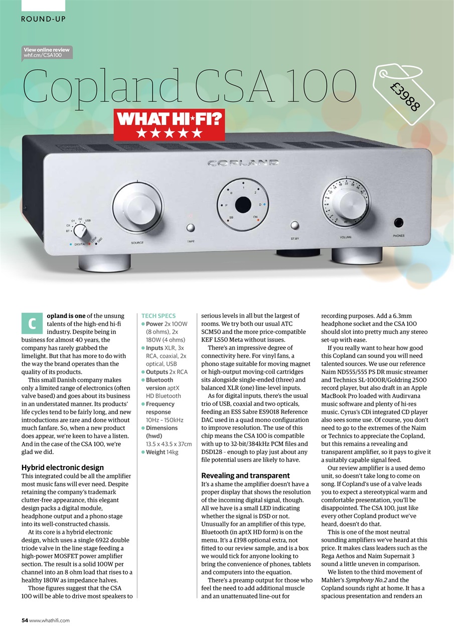 What HiFi Preview Pages