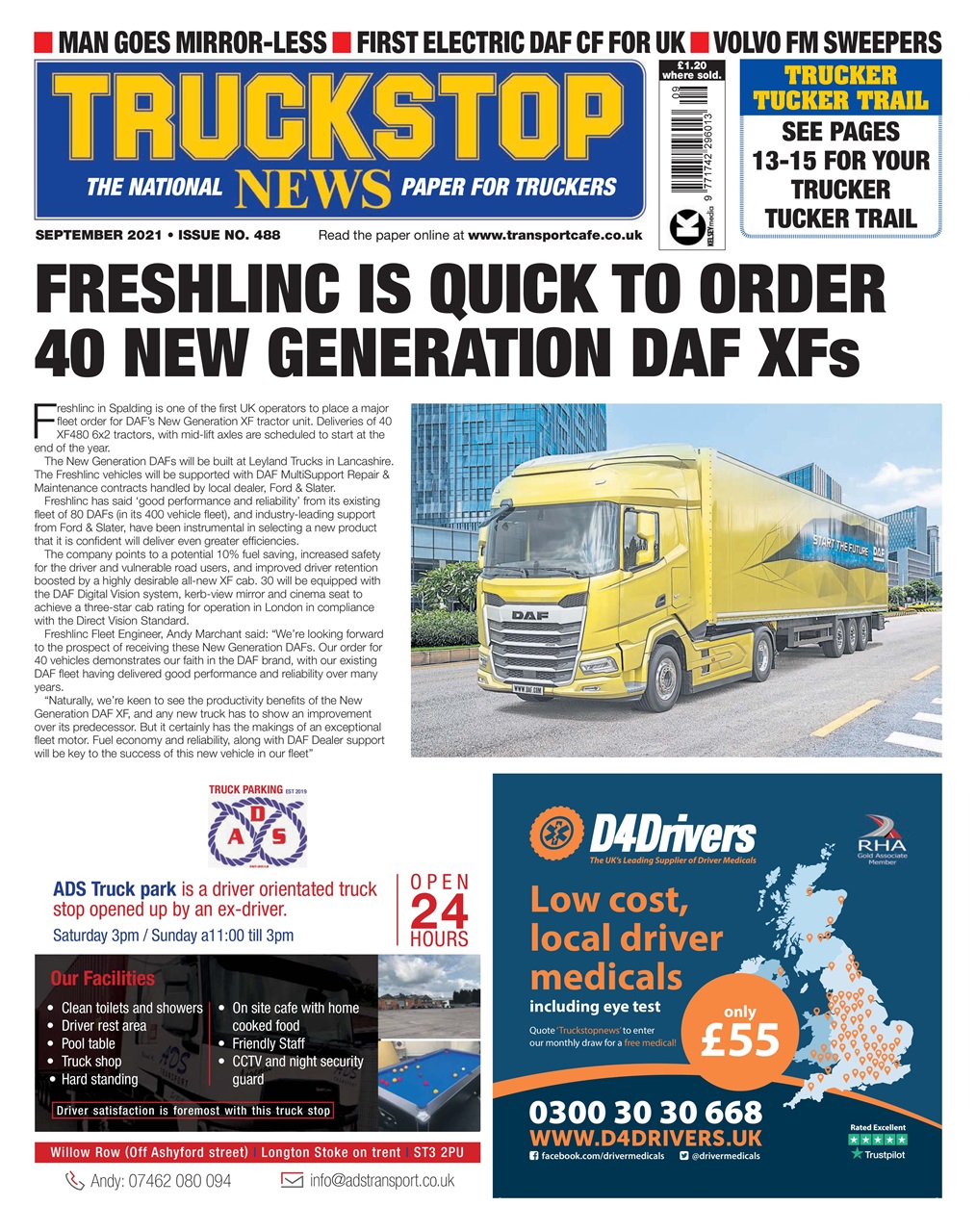 Truckstop News Preview Pages