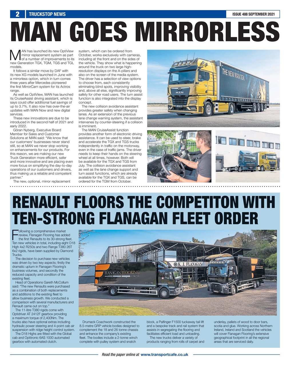 Truckstop News Preview Pages