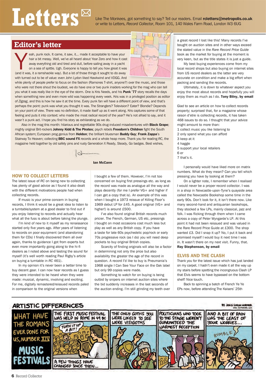 Record Collector Preview Pages