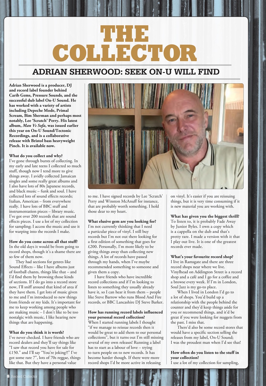 Record Collector Preview Pages