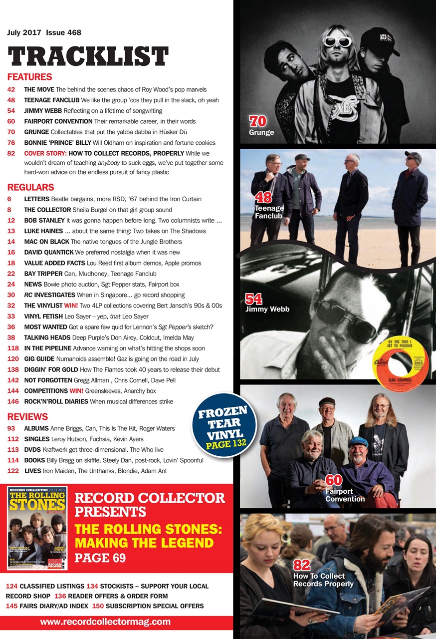 Record Collector Preview Pages