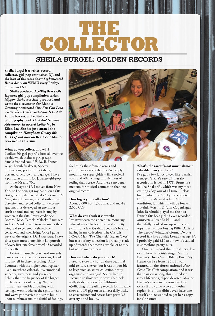 Record Collector Preview Pages