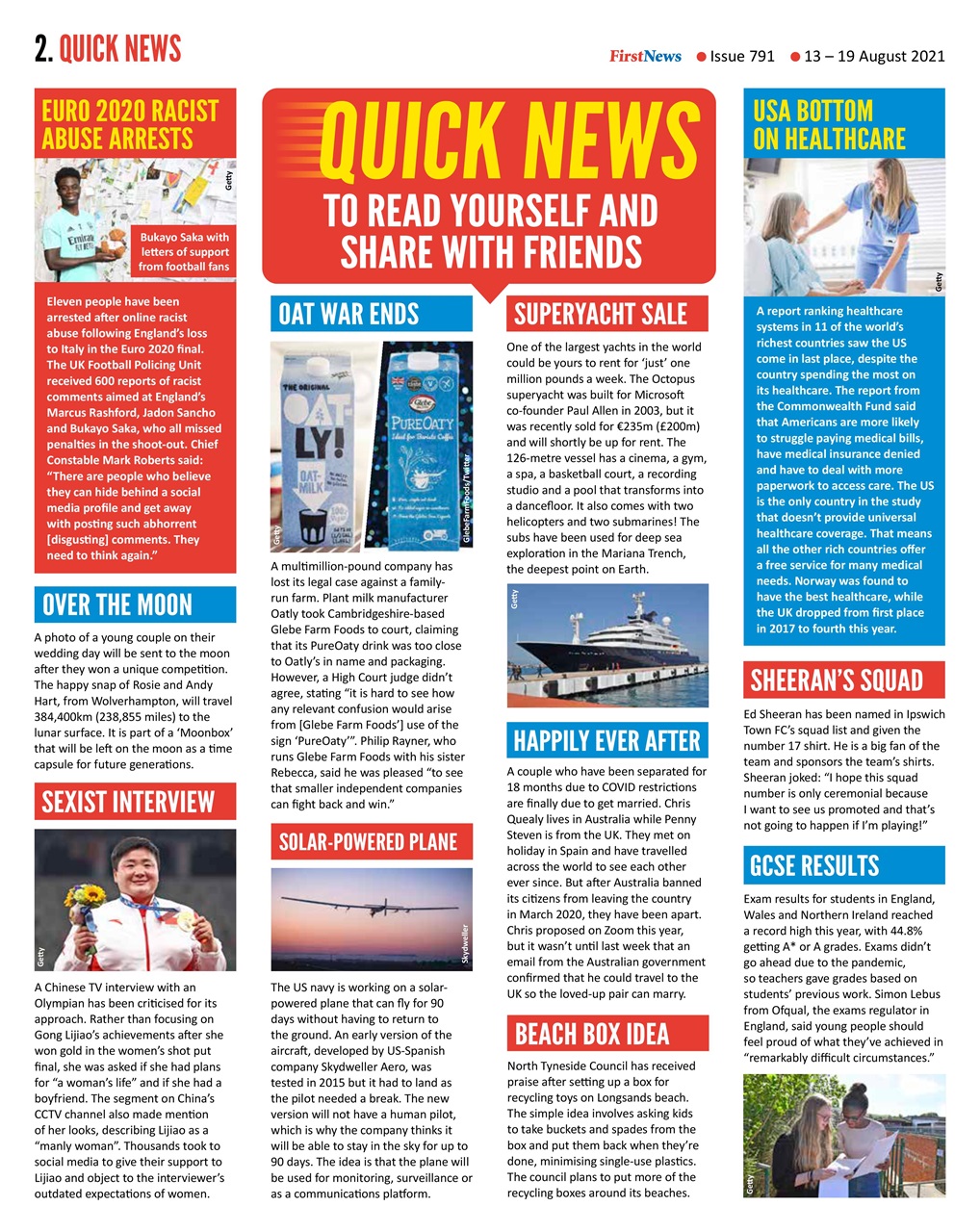 First News Preview Pages