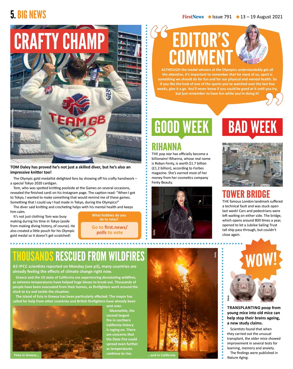 First News Preview Pages