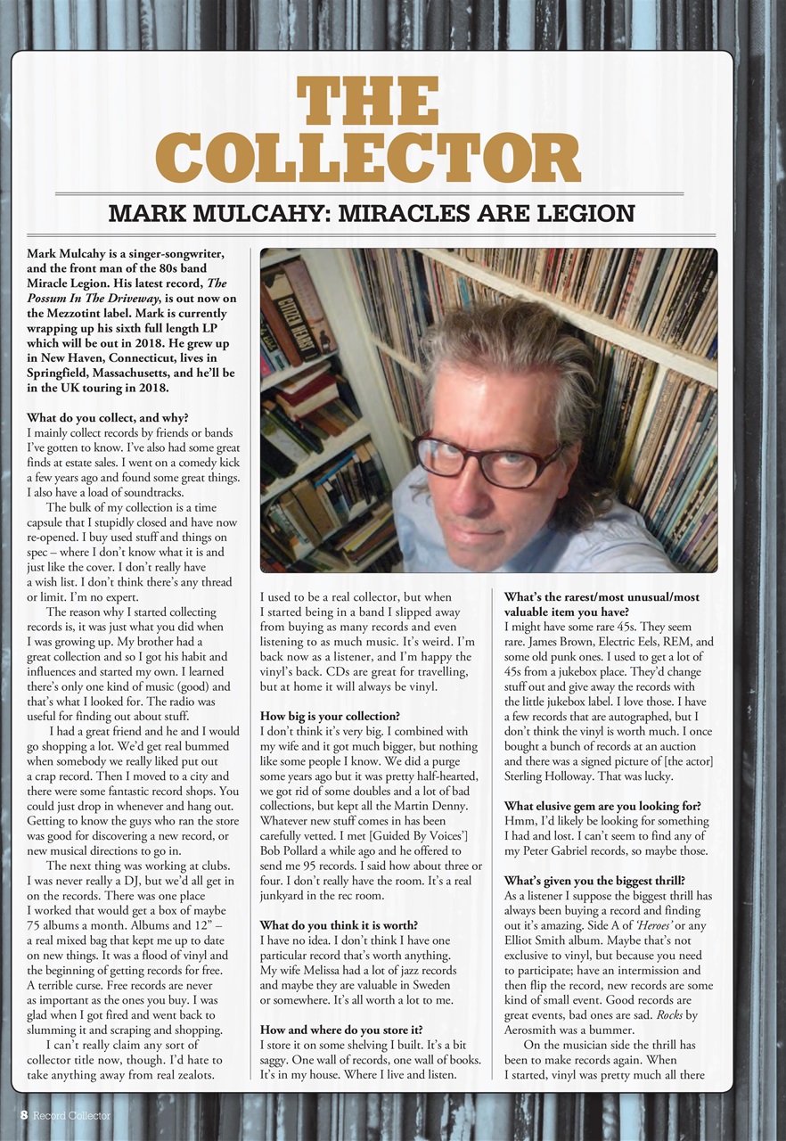 Record Collector Preview Pages