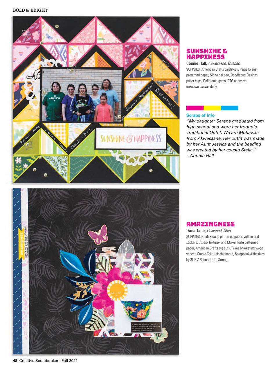 Creative Scrapbooker Preview Pages