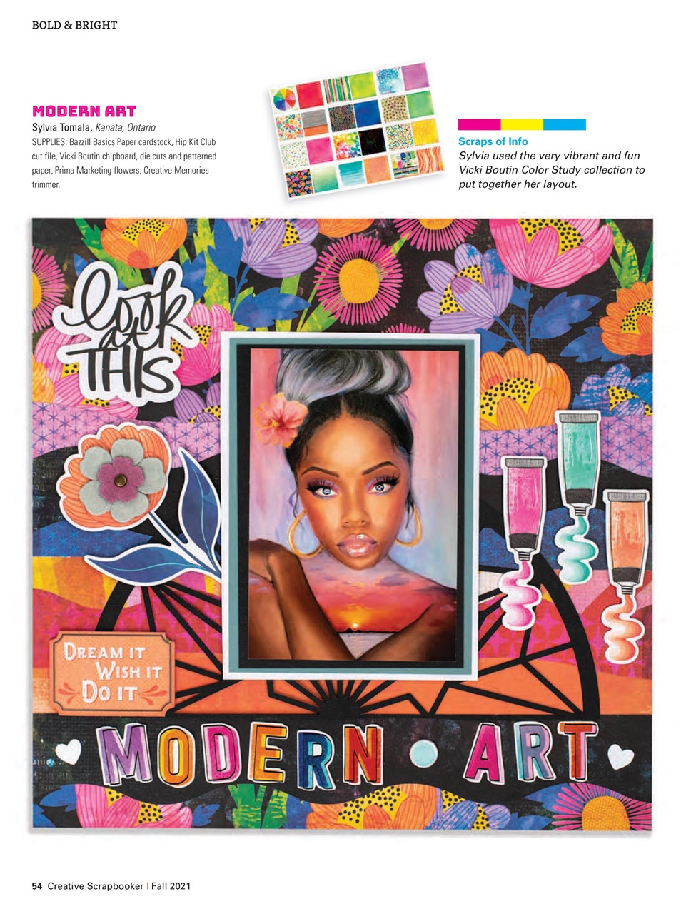 Creative Scrapbooker Preview Pages