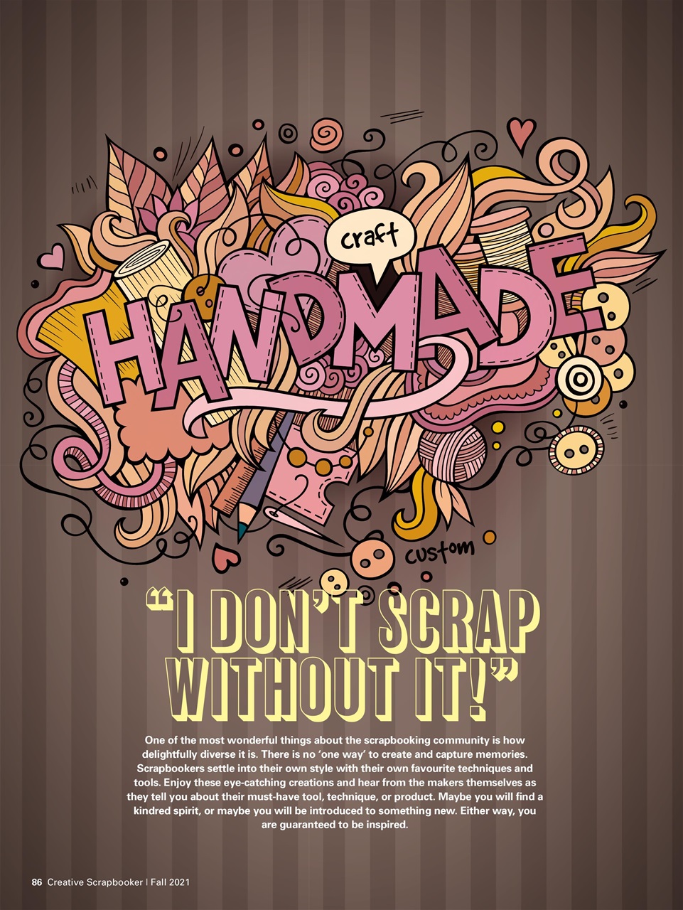 Creative Scrapbooker Preview Pages