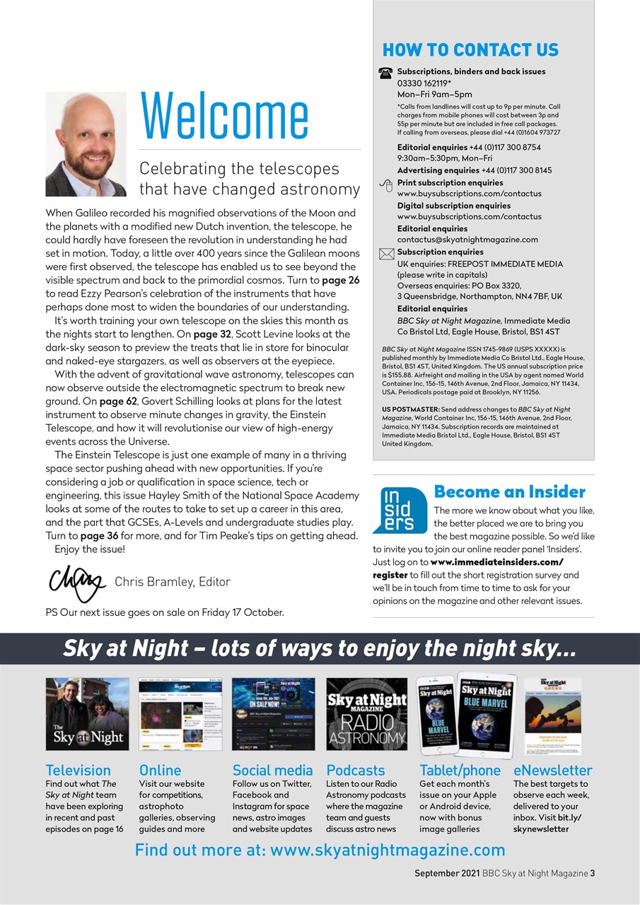 BBC Sky at Night Magazine Preview Pages