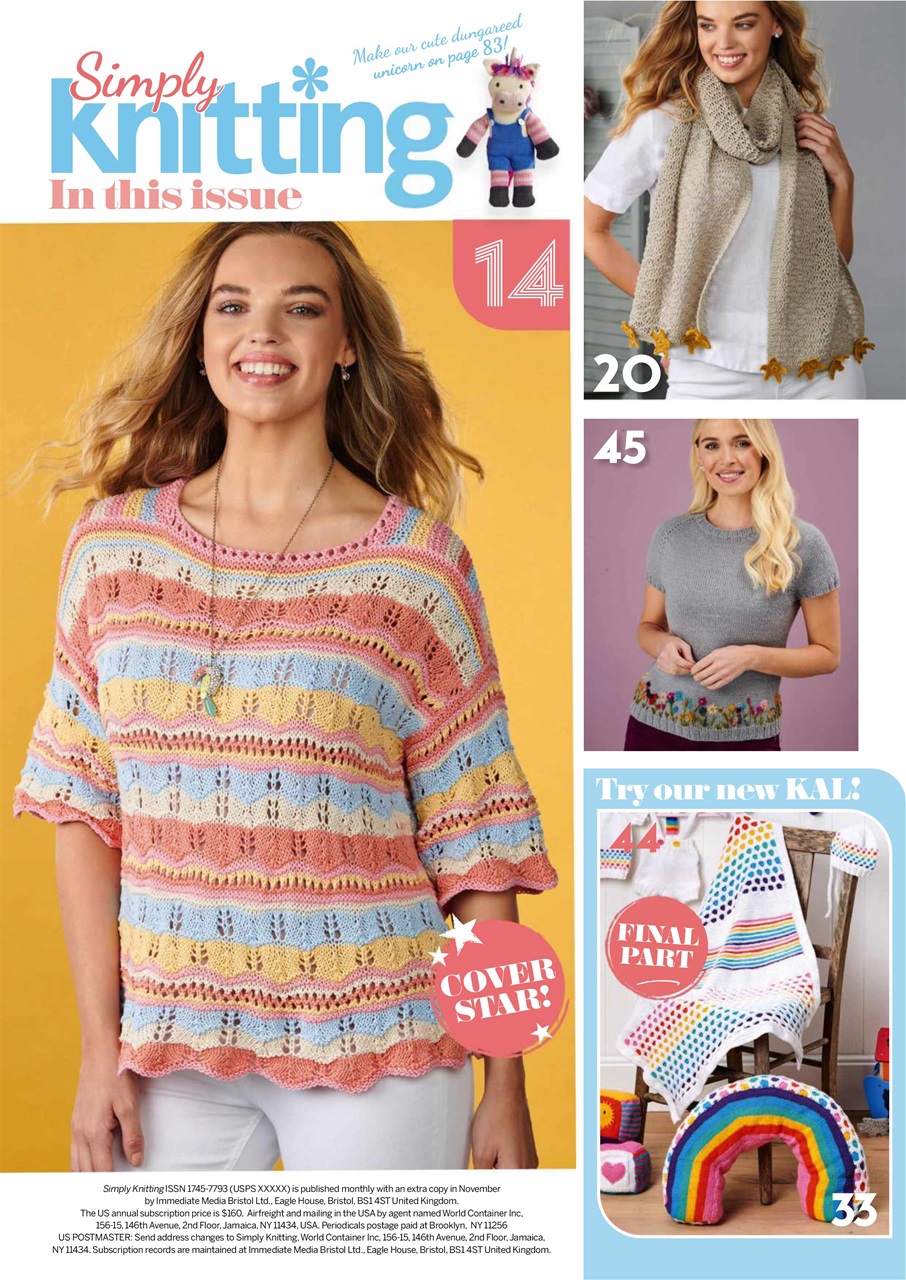 Simply Knitting Preview Pages