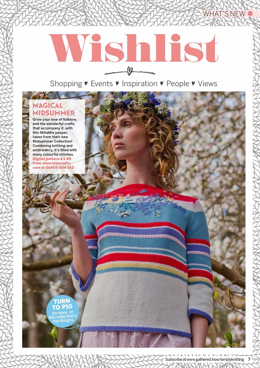 Simply Knitting Preview Pages