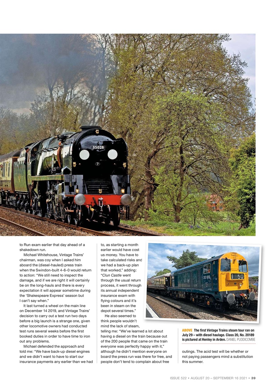 Steam Railway Preview Pages