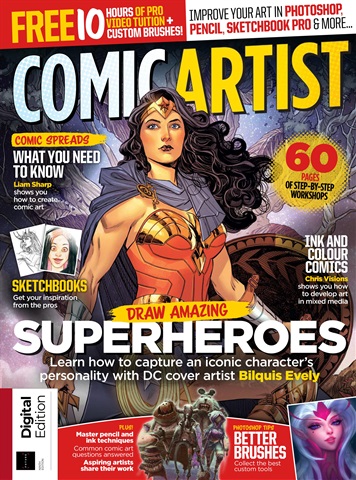 Creative Bookazine issue Comic Artist	Ninth Edition